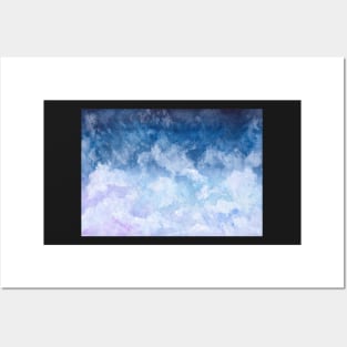 Pink and Blue Clouds Posters and Art